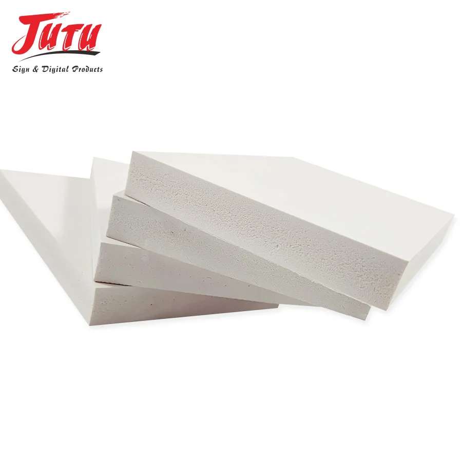 JUTU Manufacturer white wpc board plastic sheet co-extrusion pvc sheet expanded pvc celuka board pvc foam sheet