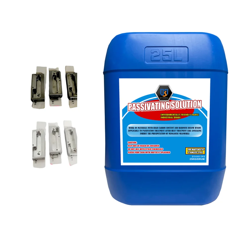 Industrial grade stainless iron rust inhibitor passivation agent for martensitic materials