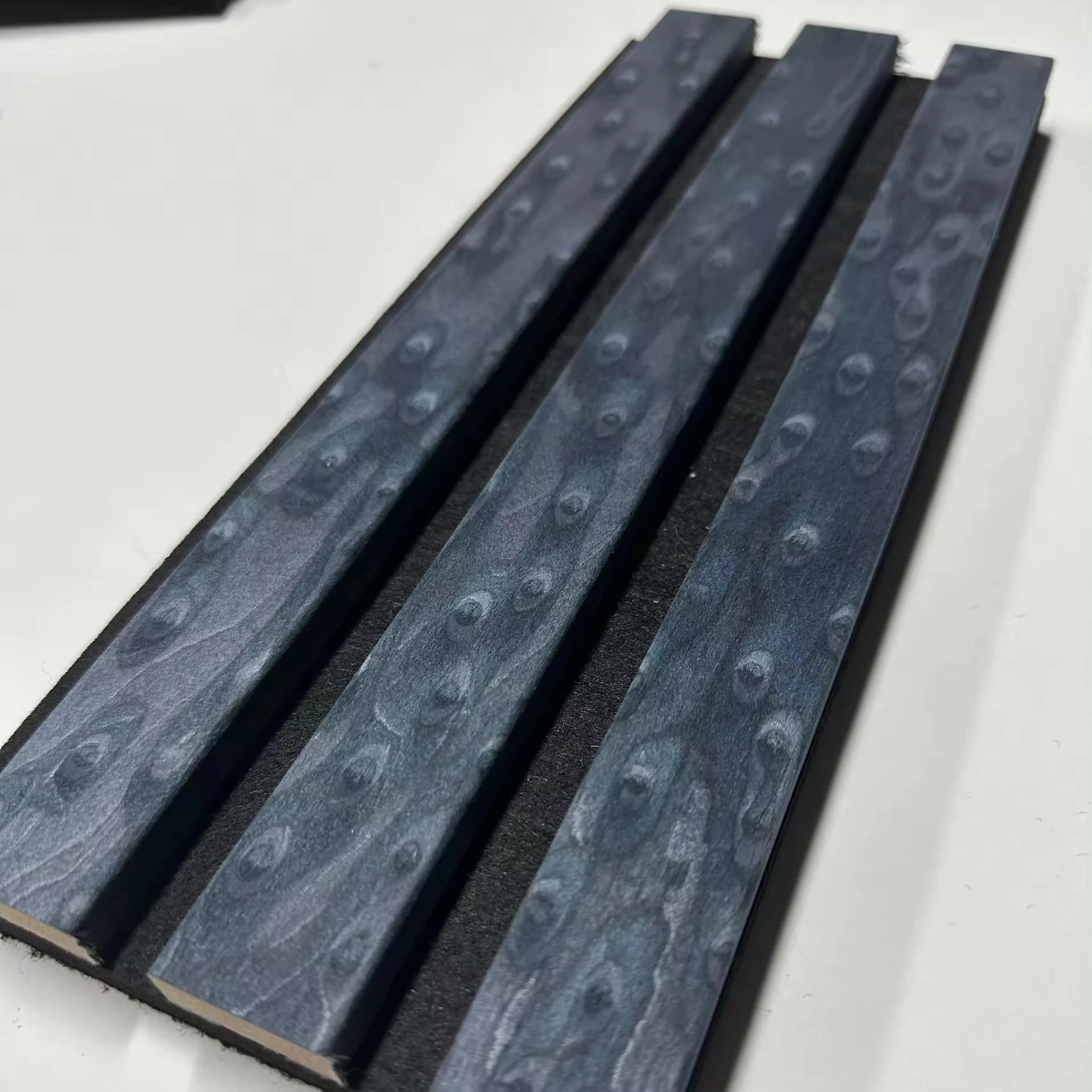 KASARO New Design Acoustic Wood Slat Panels Sound-Absorbing Board Mdf Acoustic Wrapped Panels