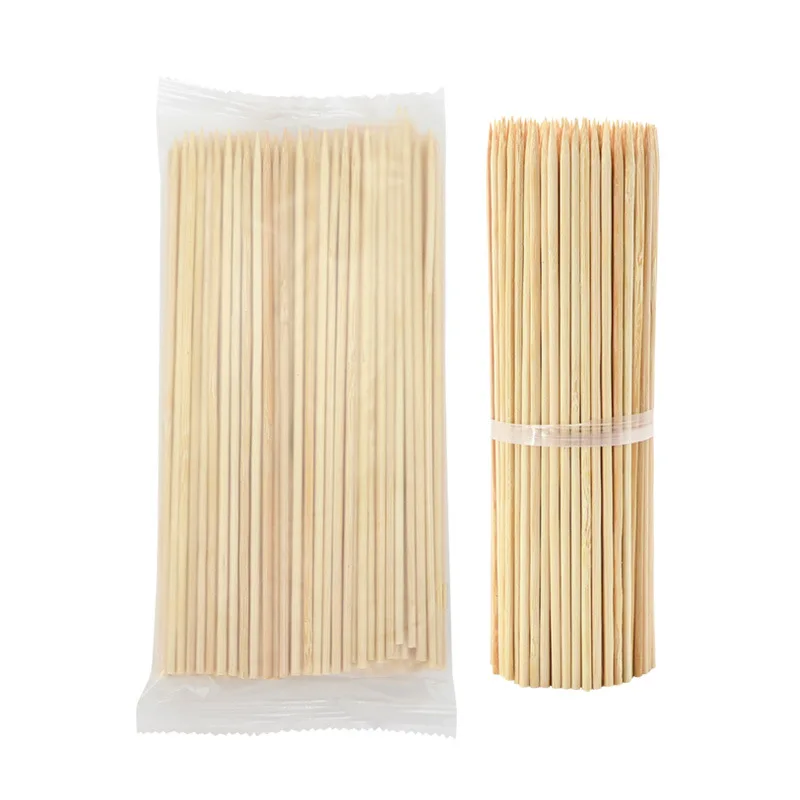 Garden Supplies Customized decorative Bamboo Skewer Handmade Snack Bouquet Floral Bamboo Stick plant support bamboo flower stick