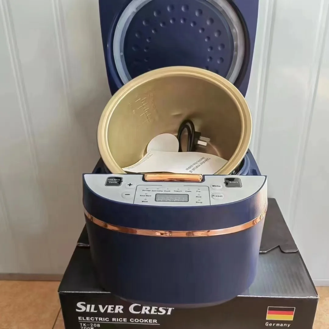 Kitchen Portable Multi Purpose Smart Digital 5l Silver Crest Automatic Electric Rice Cookers