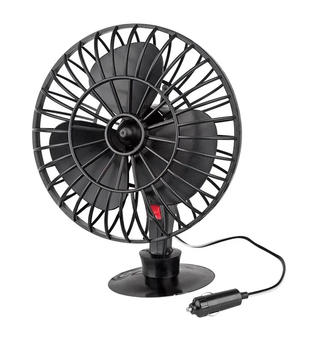 suction cup car fan oscillating mini portable car fan
