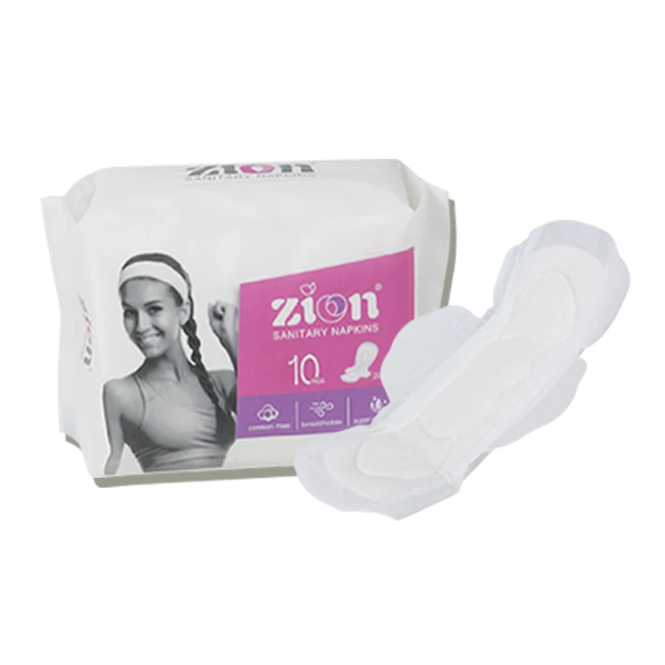 Manufacture  disposable Wholesale Cotton Menstrual Pads Women Ultra Thin breathable Sanitary Napkin