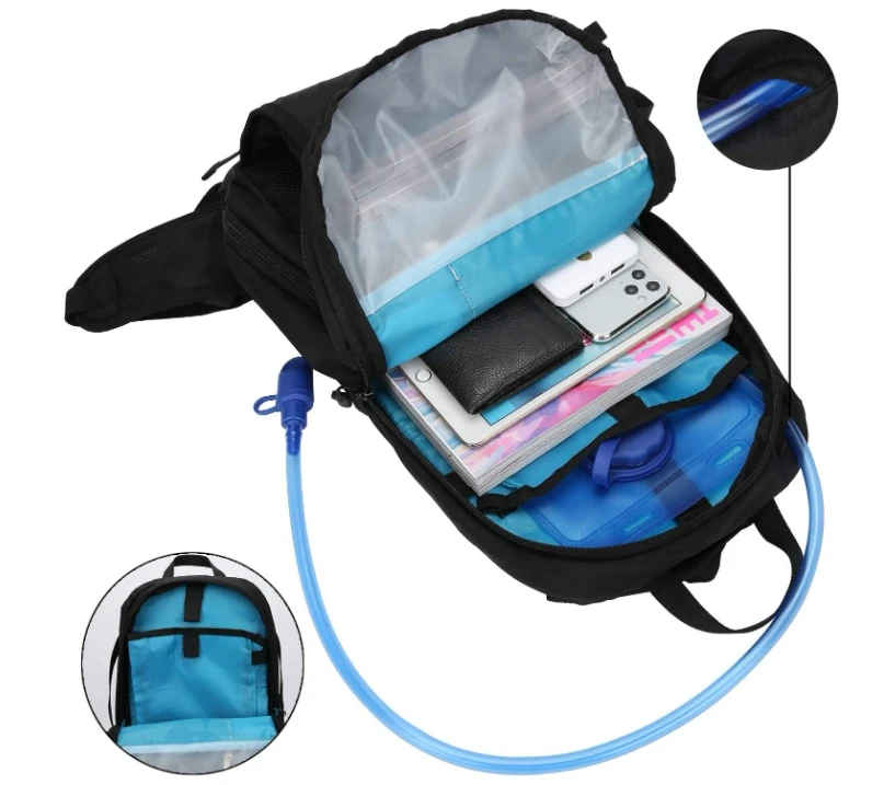 Outdoor Backpack for Biker Motor Cycling with Water Bladder Cycling Pack Backpack