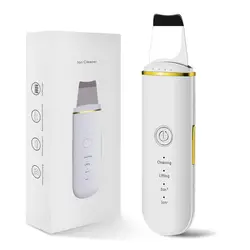 Portable Skin Scrubber - Skin Spatula,  Blackhead Remover Pore Cleaner Ultrasonic Skin Scrubber