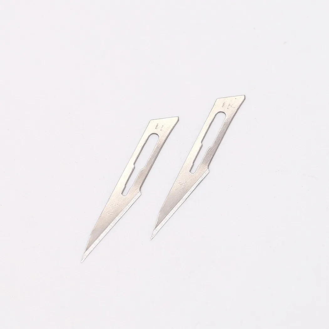 Medmount Medical Single Use 11 12 15 20 21 22 23 24 Stainless Steel/ Carbon Steel Surgical Scalpel Blade With/without Handle