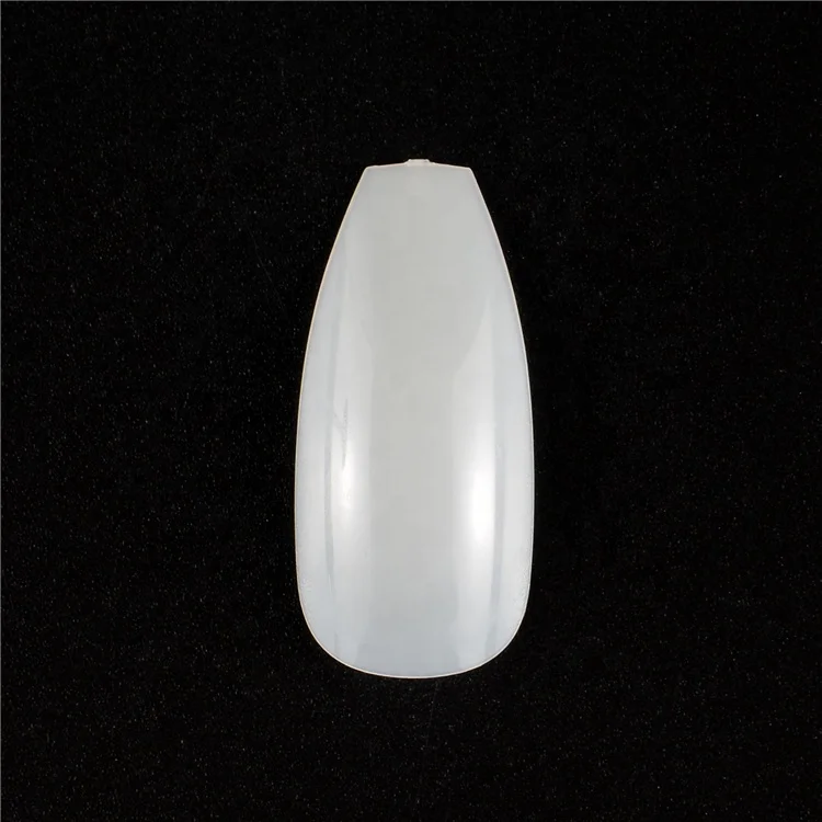 Natural Tips Full Cover False Virtual French Nail Art Artificial Acrylic Nail Art Tips Of Gel UV Manicure Design Set DIY Tool