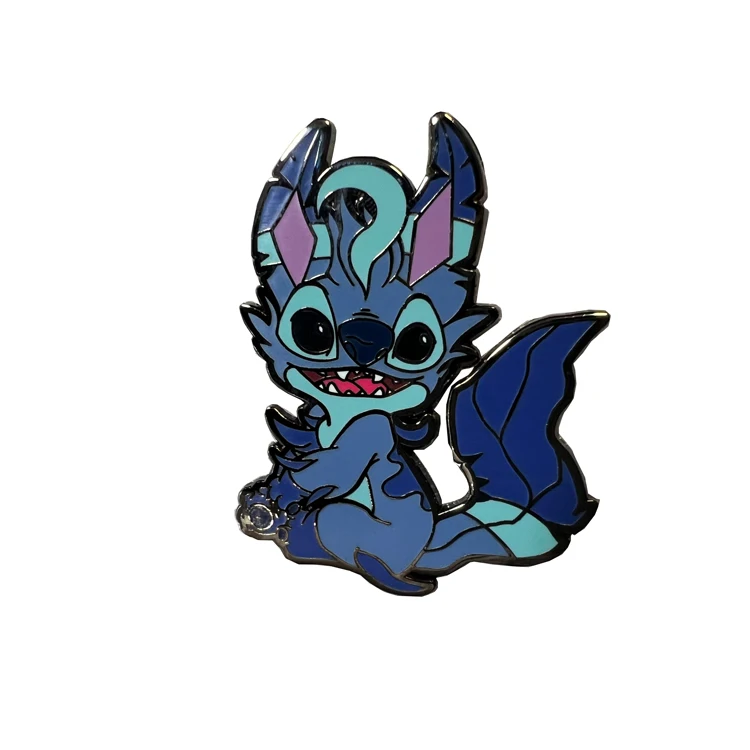 Chinese Manufacturer Promotional High Quality  Anime Characters Black Nickel Metal Hard Enamel Pins