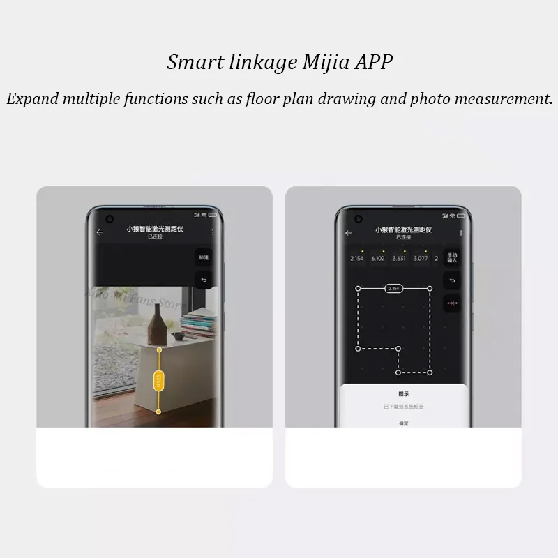 Youpin HOTO Laser Tape Measure Smart Laser Rangefinder Intelligent 30M OLED Display Laser Distance Meter Connect with APP