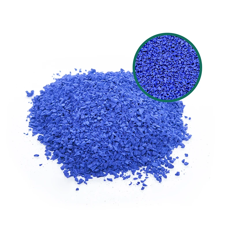 Good Quality Heat Resistance TPE Rubber Granules for Sports Field Infilling