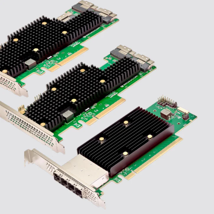 Broadcom RAID Controller Card MegaRAID 9600 MegaRAID 9670W-16i RAID Controller Card