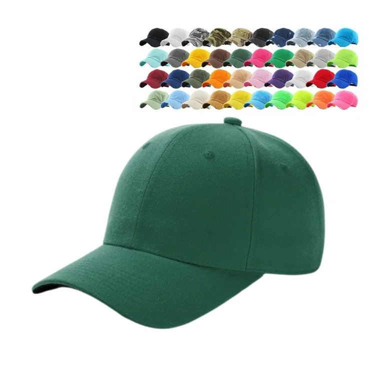 Custom Logo Baseball Cap 6-panel Hat Print With 3d Embroidery Gorras Sport Baseball Fitted Cap Hat