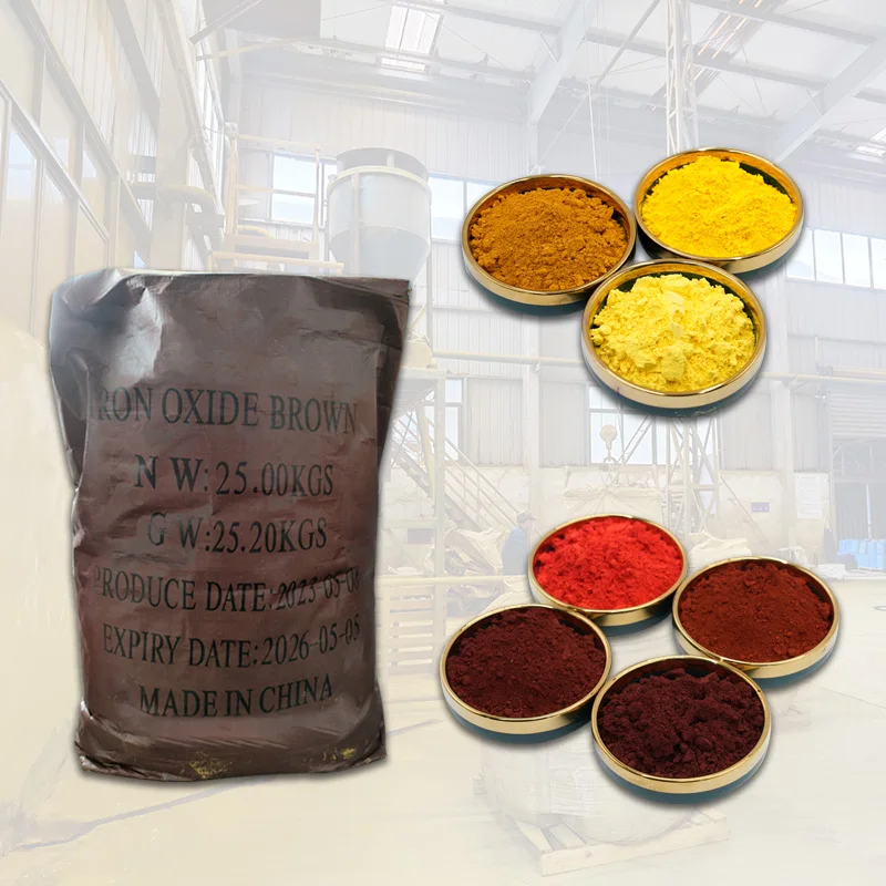 Chinese multi-color iron oxide pigment paint rubber plastic building material