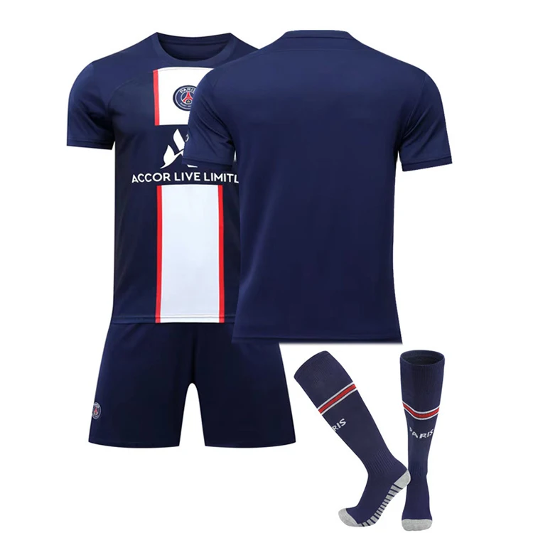 22-23 new Paris jersey home football jerseys short-sleeved No. 10 Neymar No. 30 Messi custom soccer jerseys