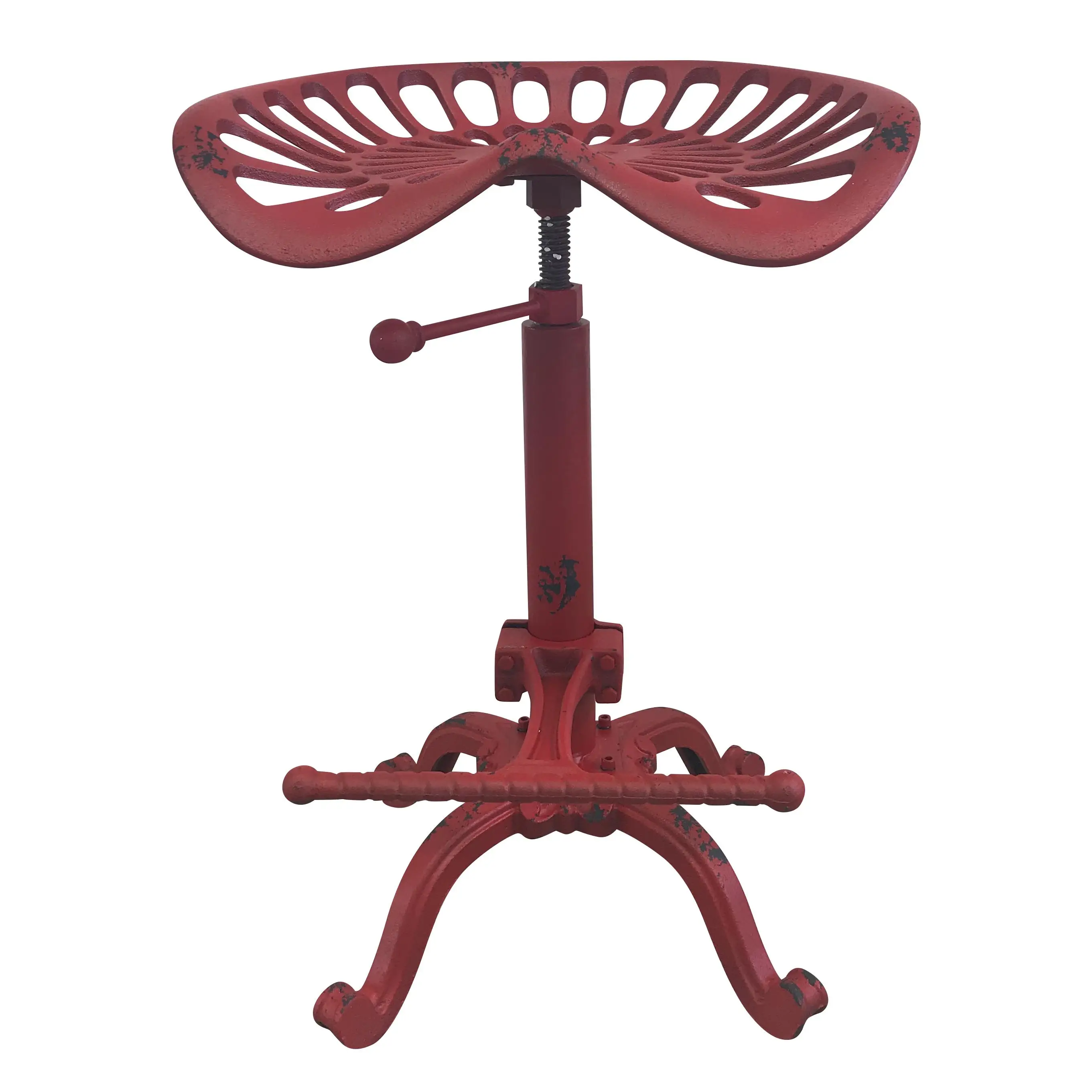 HL427 Industrial Style Antique Tractor Seat Bar Stool Vintage Tractor High Stool Suitable for Bar Tables