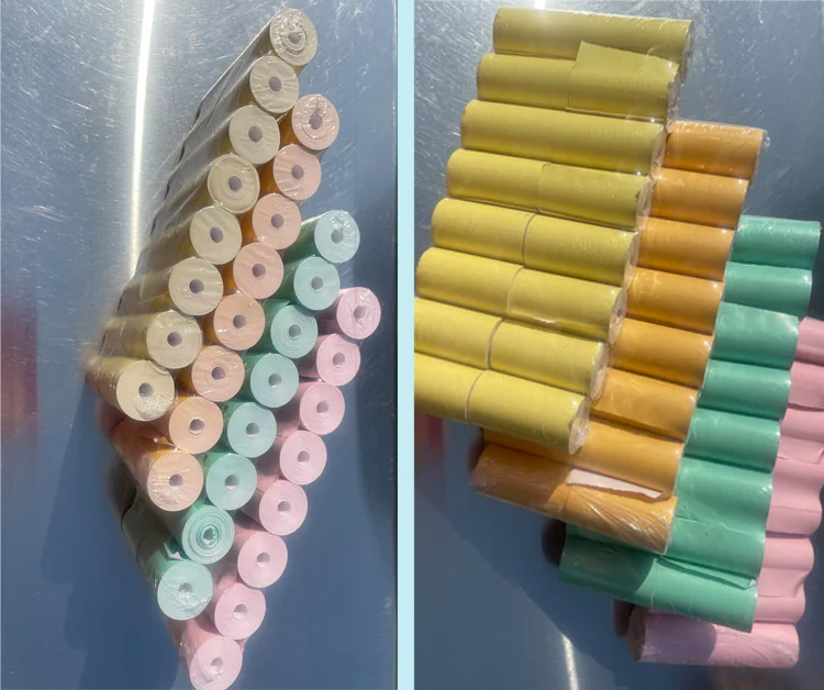 57x30mm printed POS printer yellow thermal paper roll with ready stock