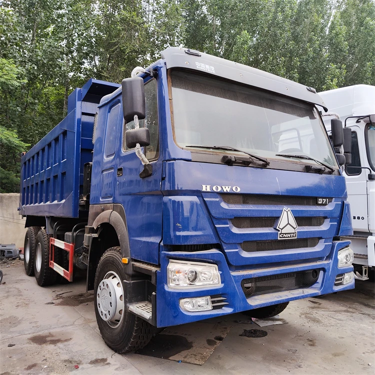 Africa Sinotruk howo 6*4 10wheelers 371hp second hand dump truck for Sale