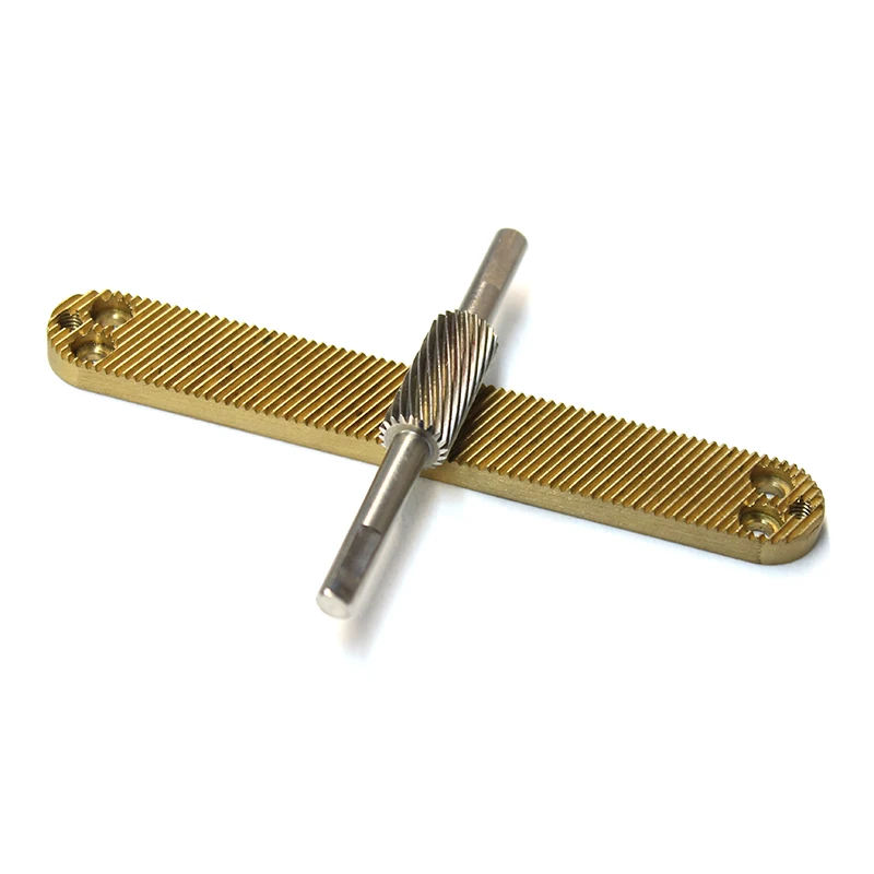 
Pinion Gear CNC Rack And Pinion Drive Plastic Round Helical Gear Rack 