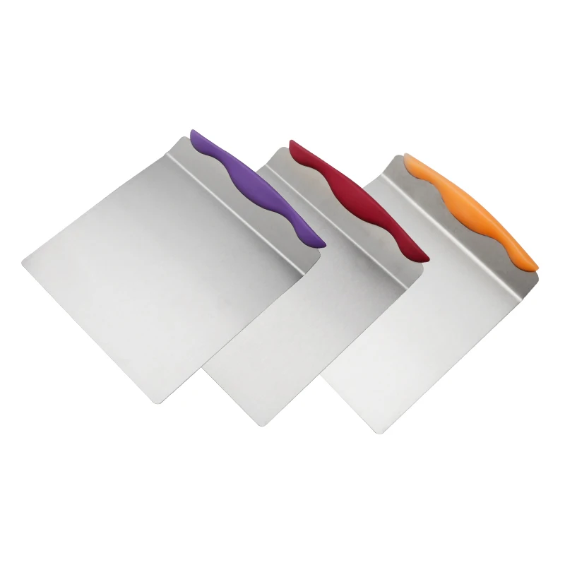 Kitchen Baking Tools Stainless Steel Fondant Paste Tool Cake Lifter Transfer Cake Bread Shovel Flour Dough Cutter