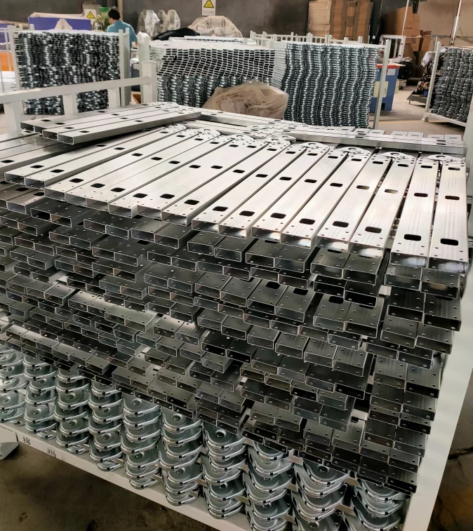 Aluminum 4*3 multi  ladder, semi-finished hinge ladder