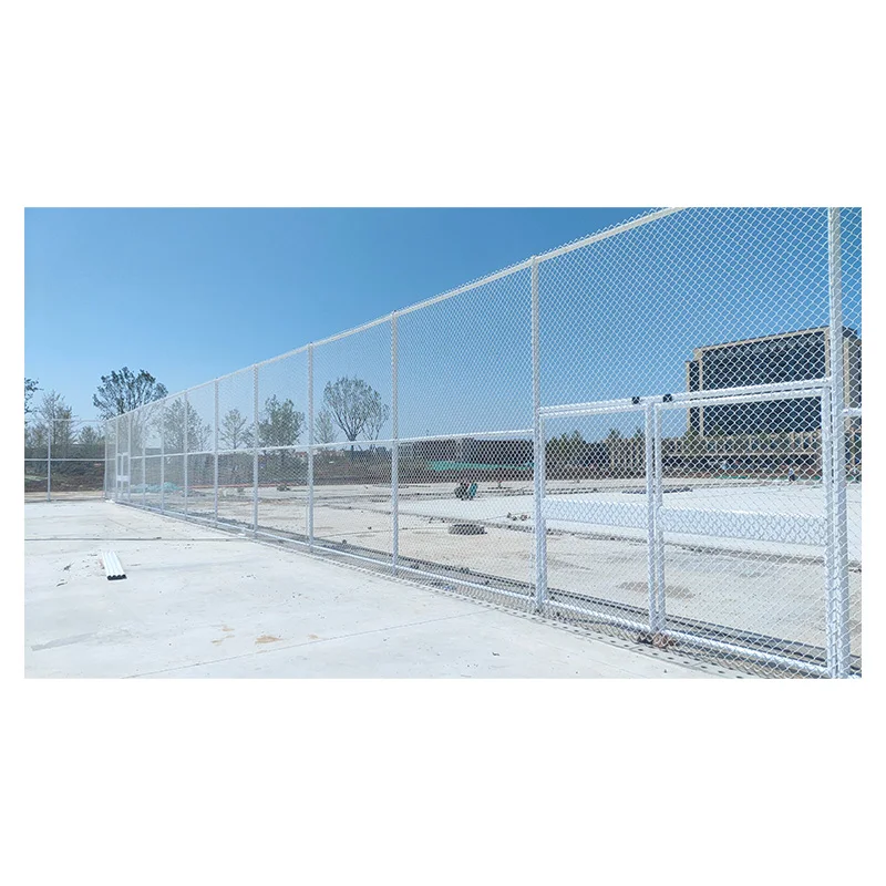 Football Stadium Dark Green Sports Field Fence Net