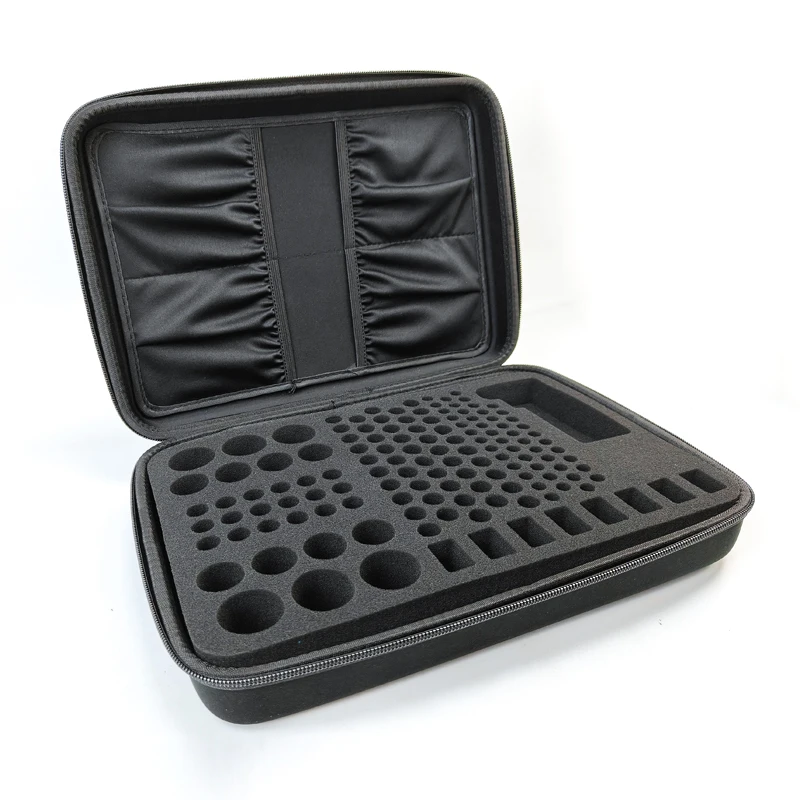 Fireproof Battery Organizer Storage Box Battery Organizer Storage Case Tester Protective eva battery storage case