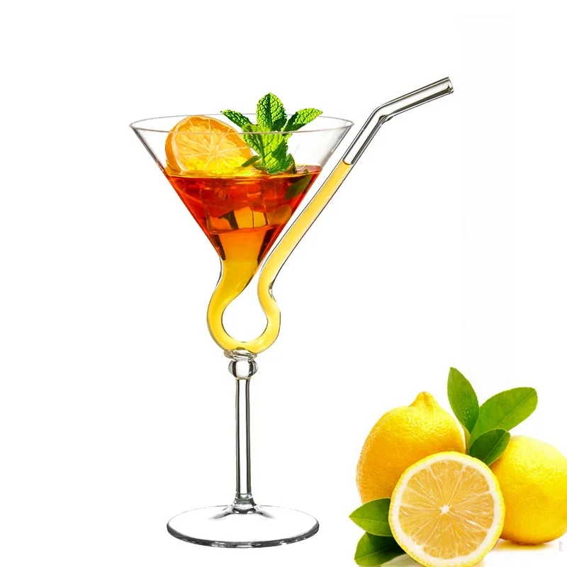 Handmade lead free crystal Polycarbonate Martini Cocktail Glass Red Wine Champagne Glass Goblet Cup for bar