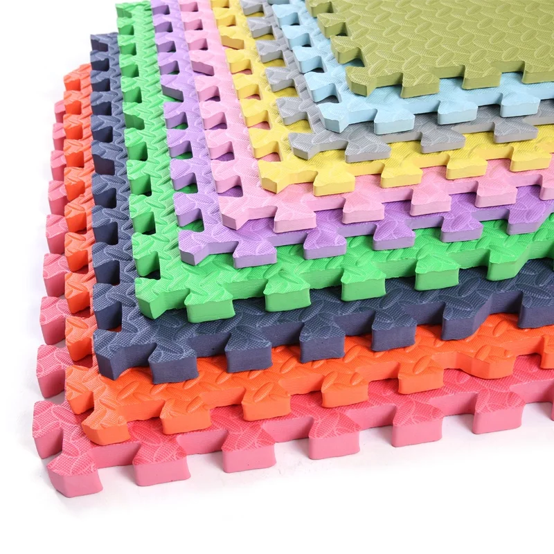 Printed Double Side EVA Foam Climbing Pad Kids Puzzle Mat,OEM Interlocking Exercise Carpet Baby Puzzle Mat Play Mat For Infant