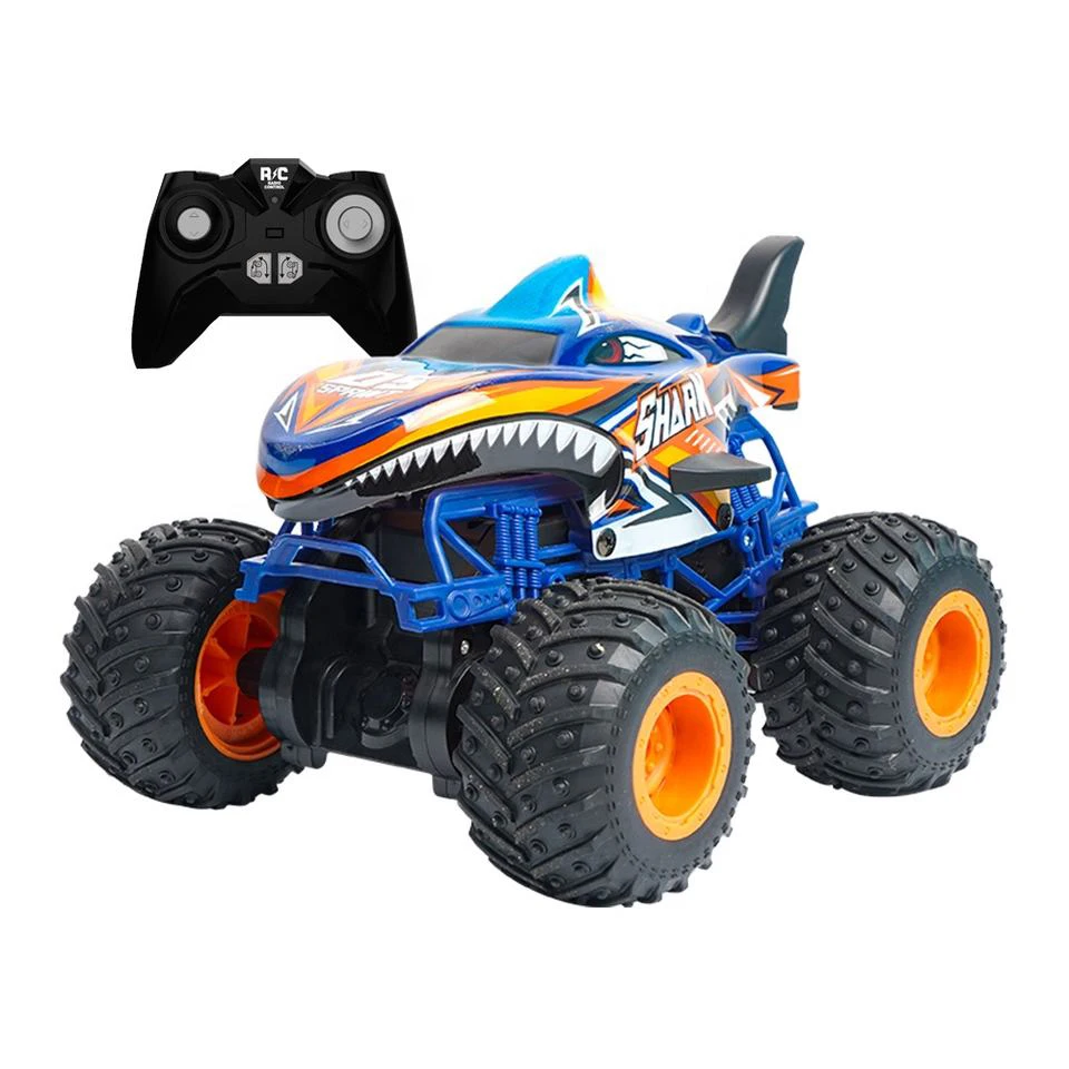 1:16 RC High Speed Stunt Off-road Car rc 2.4G 4WD Drift Gyroscope Racing Car Remote Control Car with Light&Music FunGift for Kid