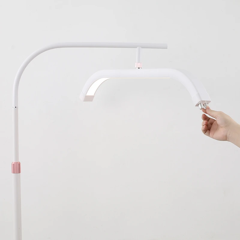 Arch Eyelash Lamp 48W LED Extension Light with 3000-6000K High Bright Floor Fill for Beauty Salon