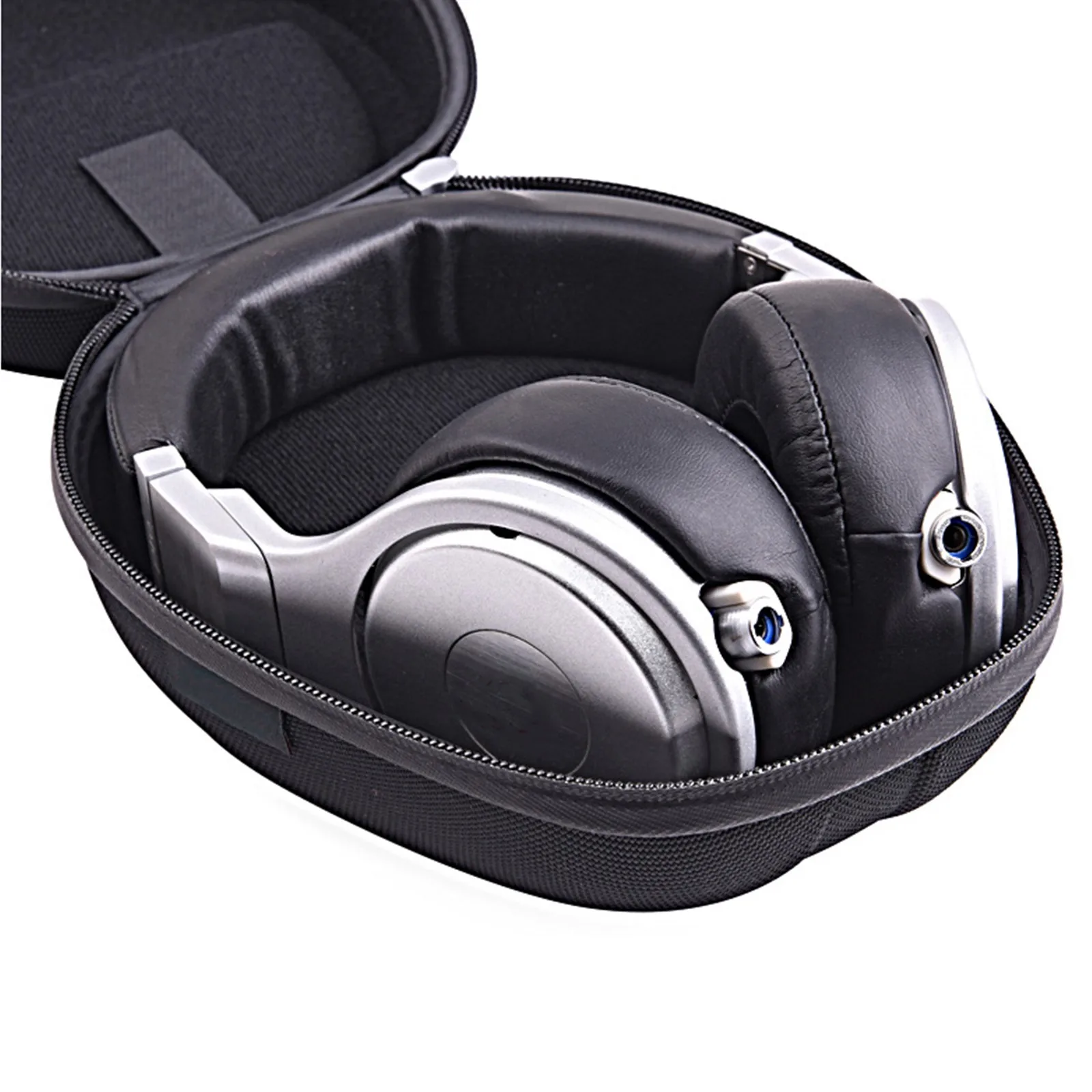 Customized Portable Waterproof EVA Hard Shell Headphone Case Travel Storage Case