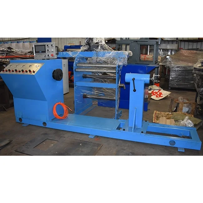 Stainless Steel Material Maximum Load 35T Big Capacity Electric Horizontal Coil Winding Machine