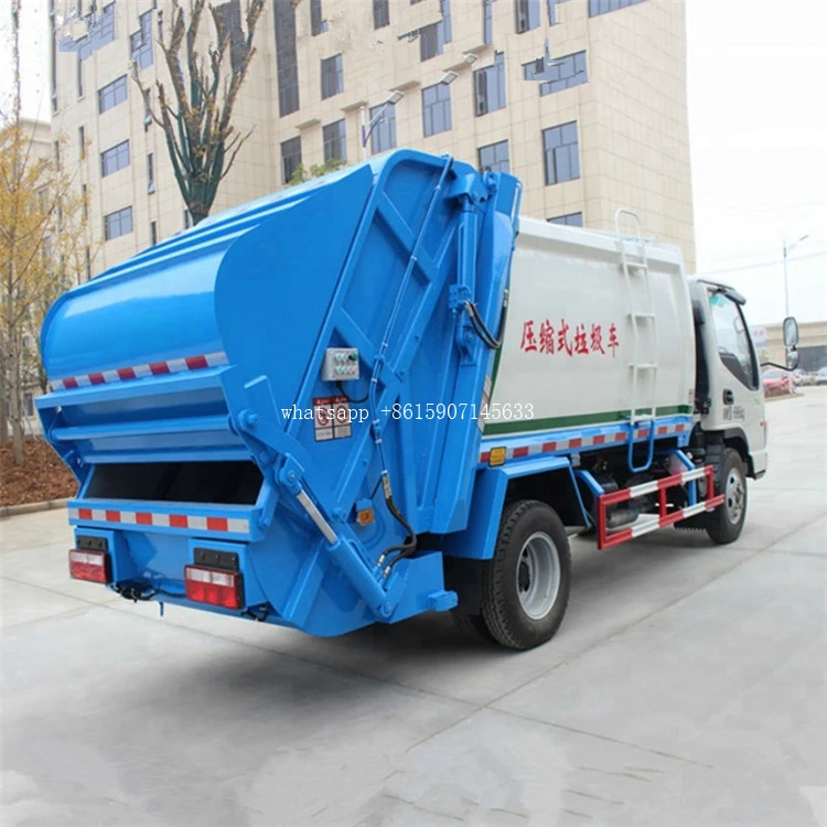 DLQ Famous brand 11m3 12ton sanitation vehicle waste compactors garbage truck