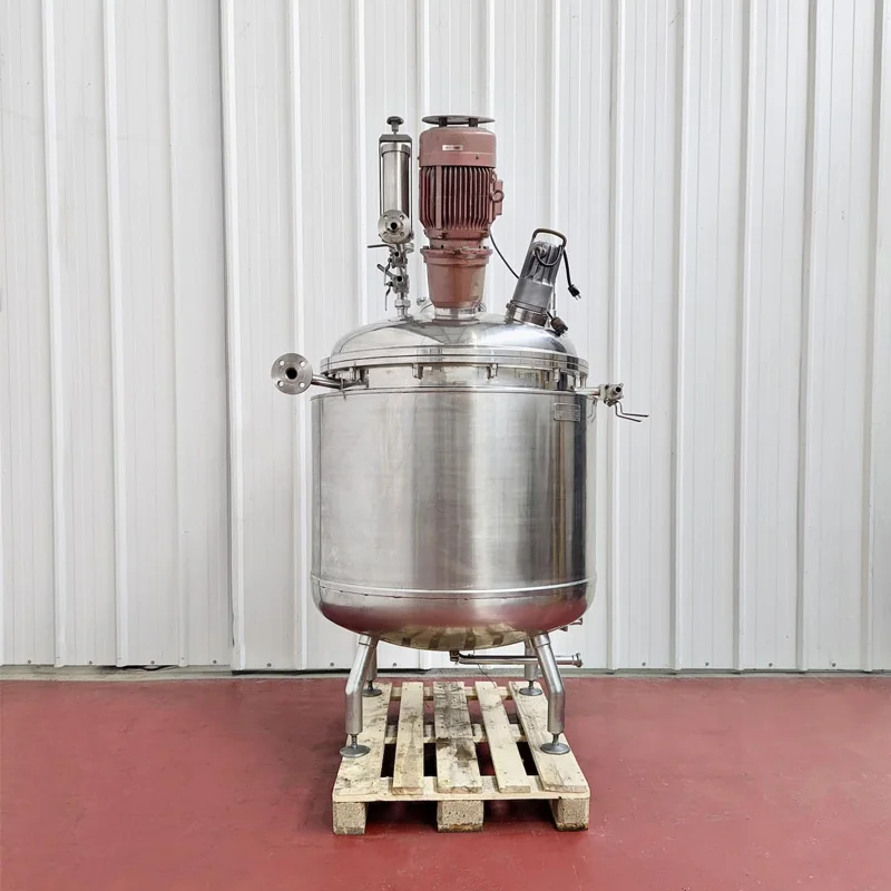 100L Jacketed Chemical Reactor Hot Melt Adhesive Underwater Granulation Turnkey Project Chemical Reaction Acrylic Resin Reactor