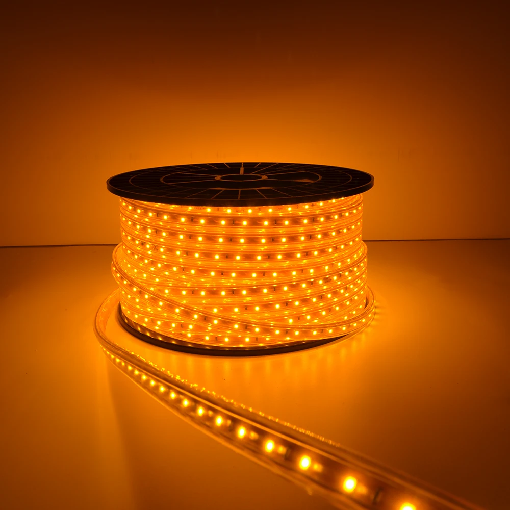 High Density 60led Smd 2835 110v 220v Ip65 Waterproof custom led strip Light with silicone waterproof and luces led light strip