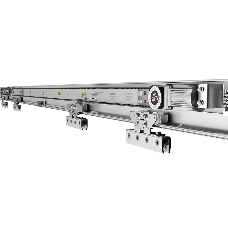 Hotel Exit Automatic Operators Glass Sliding Door Auto Control Opening Automatic Sensor Door System