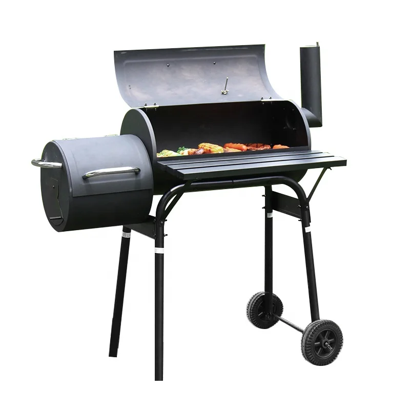 
Outdoor barbecue grill household braised smoked barbecue grill courtyard charcoal grill 