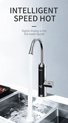 Кухонный смеситель из нержавеющей стали 304, мгновенный Электрический водонагреватель grifos, Электрический смеситель