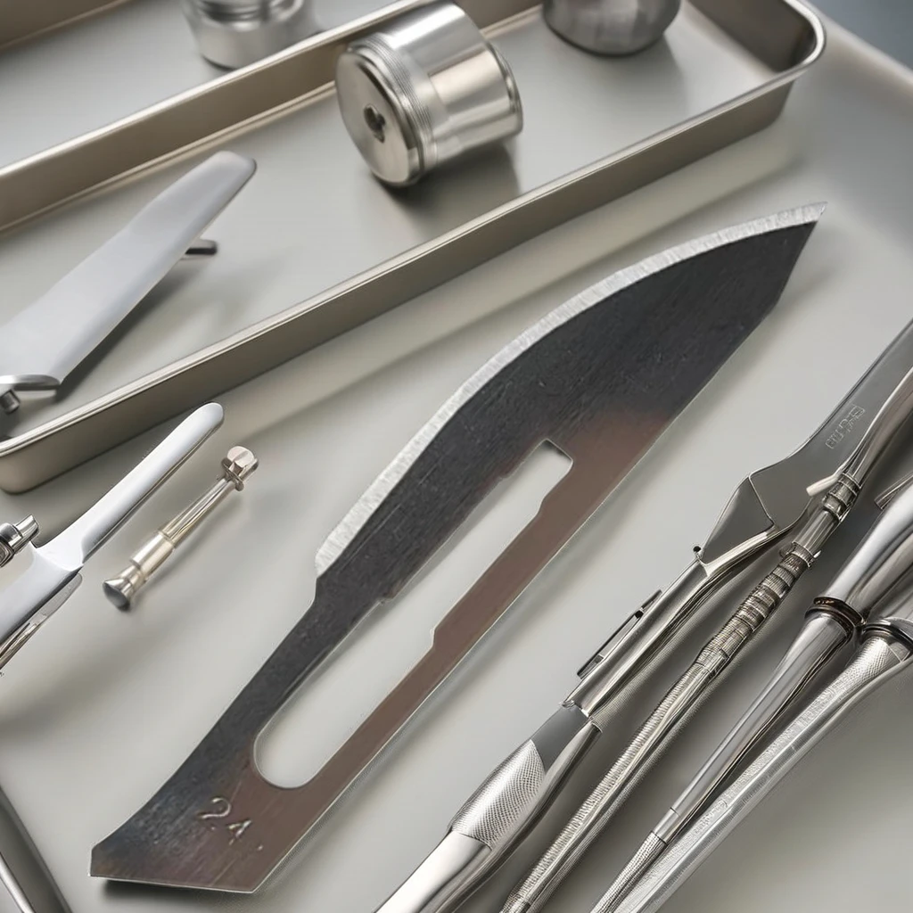 Industrial Sharp Stainless Steel Scalpel Surgical Blade Good Manufacturer Manual Knife Metal Material