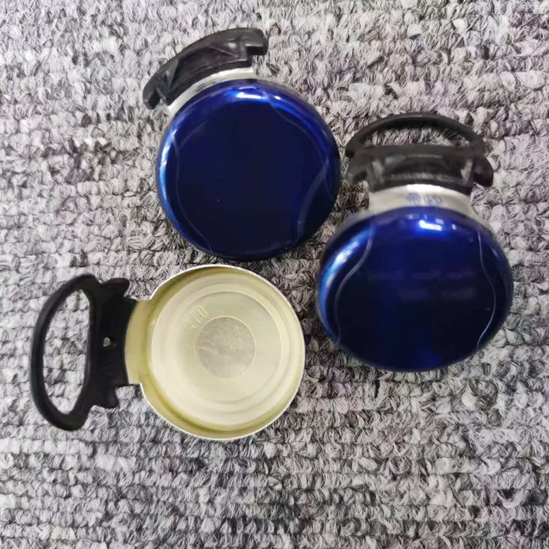 26mm rip cap closure easy open plastic ring pull cap for standard crown cap mouth