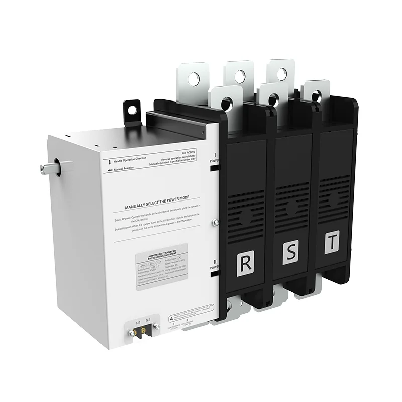 ATS LMS1-630LA 3P Automatic Transfer Switch PC Class Dual Power Changeover Switch 125A 250A 400A 630A