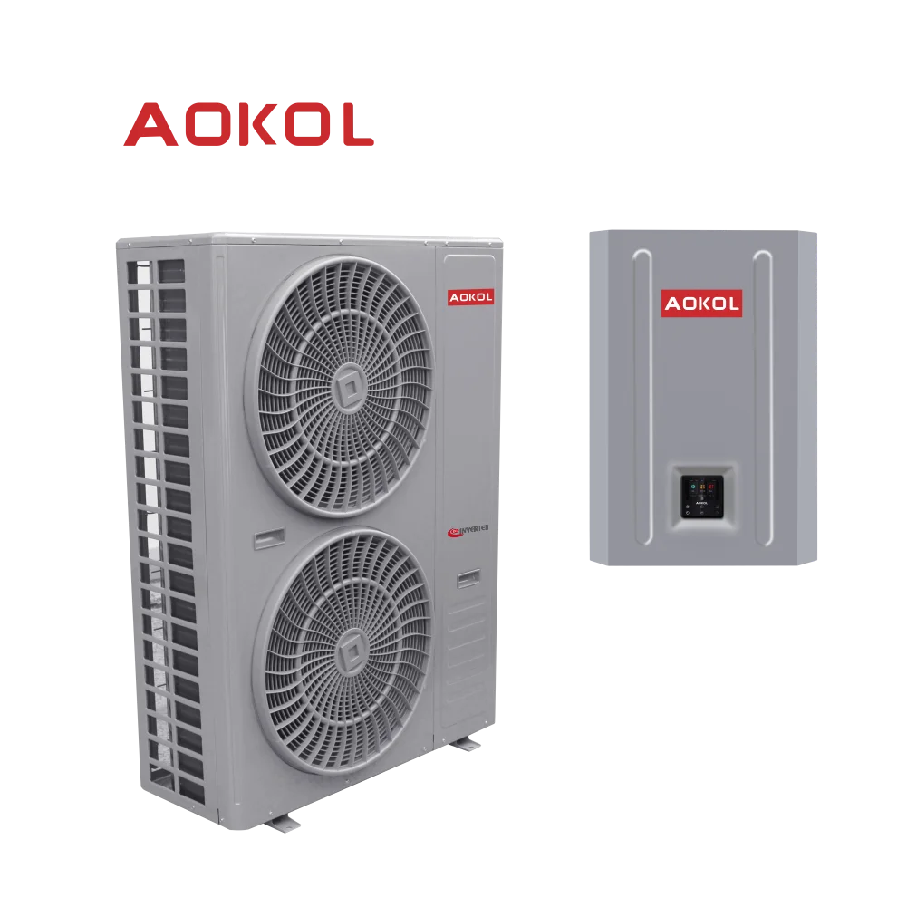 Erp A+++ 15kW Air to Water Split Air to water Heat pump R32 gas WIFI Full DC Inverter EVI China heat pump, OEM factory heat pump