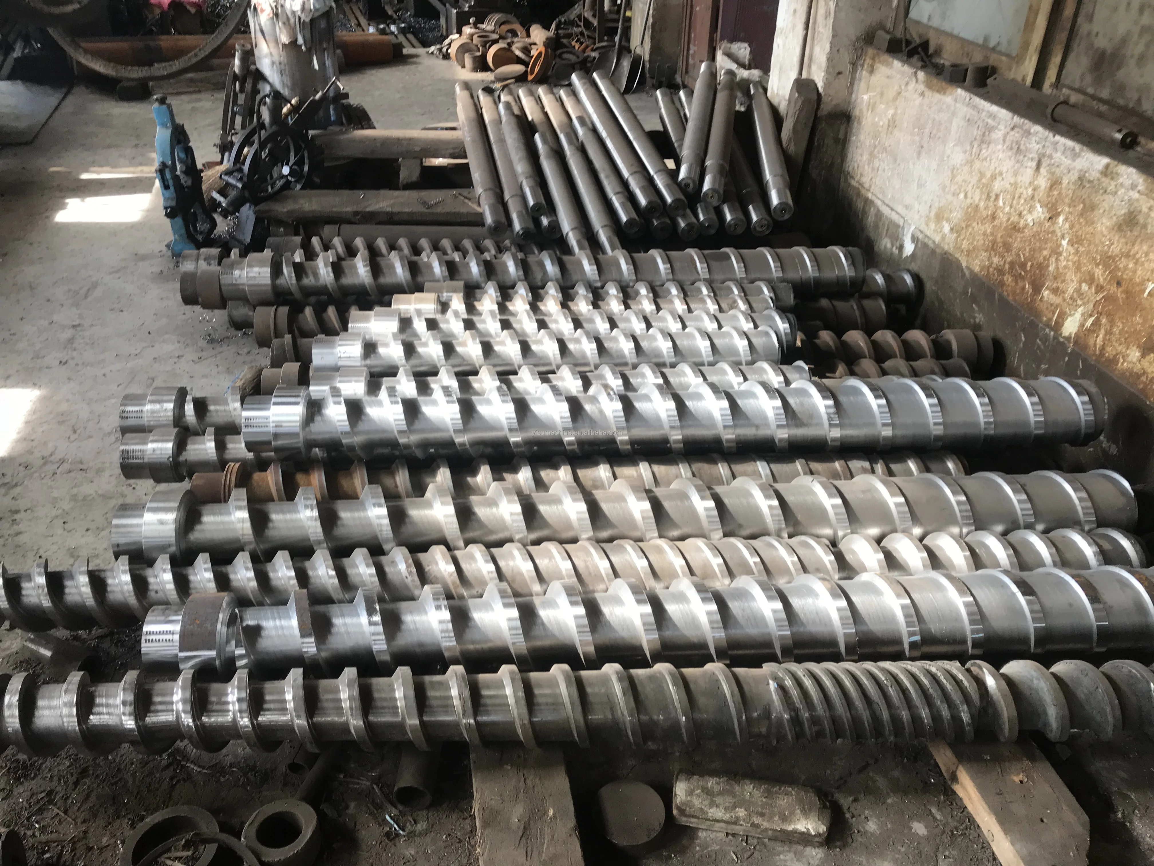 ld plastic granuls recycled blades and knives barrel for plastic recycling machine electric heater for plastic recycle machine