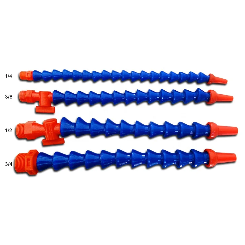 High Quality Cooling System Plastic Adjustable Water Liquid Pipe Flexible Coolant Tube Hose