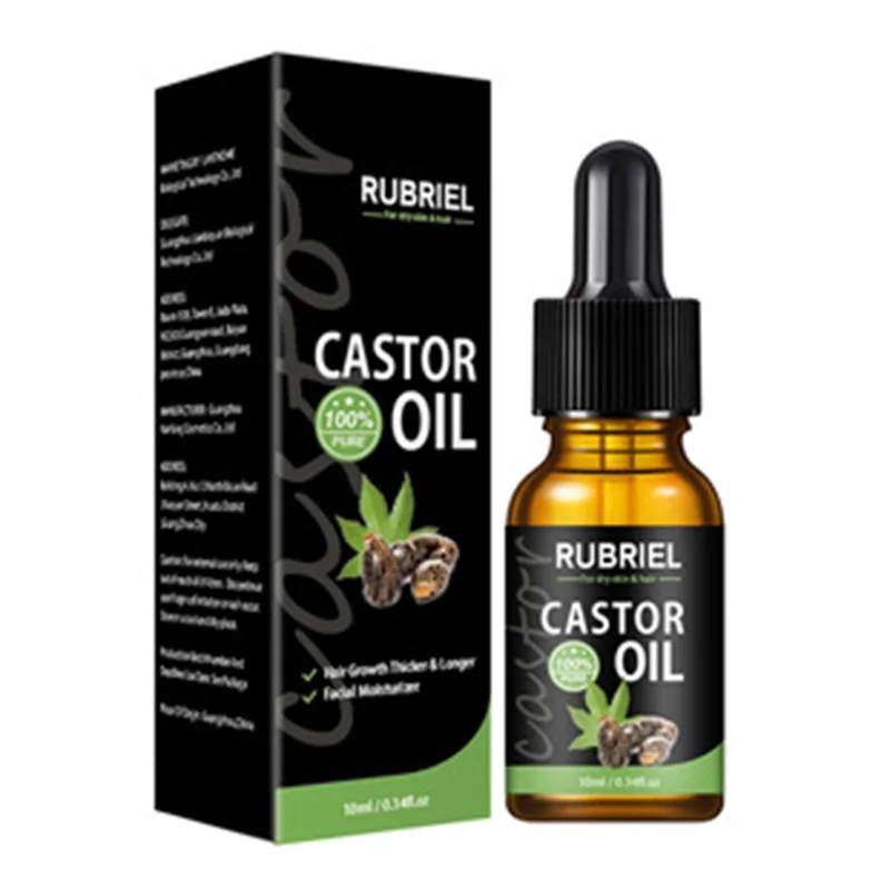 Wholesale nourishing natural booster vegan extra organic anti loss Enhancing extension Eyebrow Grow oil Eyelash Castor serum
