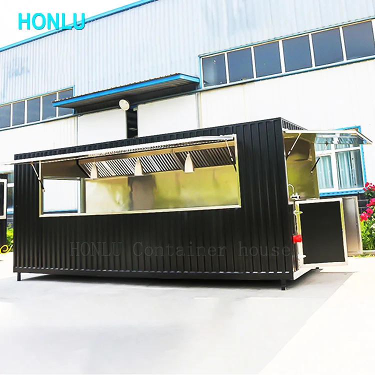 Контейнер для пищевых продуктов передвижной контейнер еды кухонный прицеп трейлер