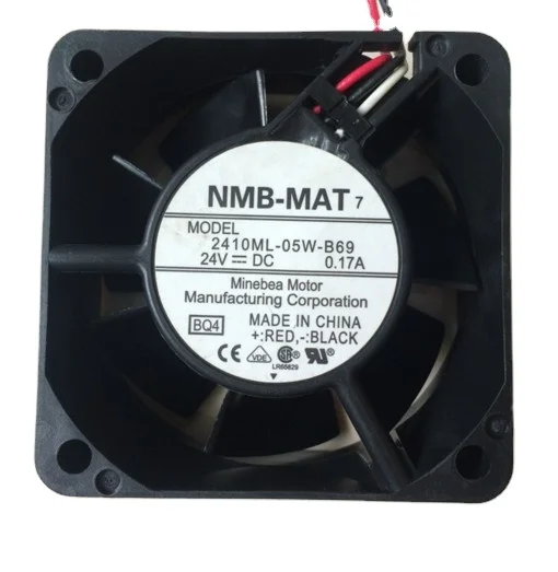 2410ML-05W-B69 axial fan square NMB servo cooling fan 24v 0.17A dc  60x60