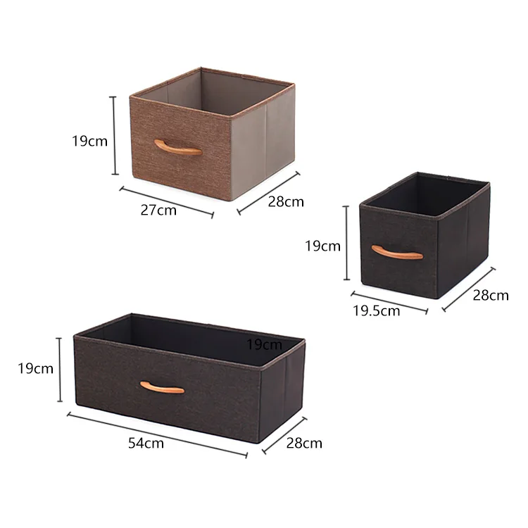 Customized 5L-612 Dresser Drawer Organizer 7 Drawers Fabric Chest Vertical Storage Dresser For Bedroom
