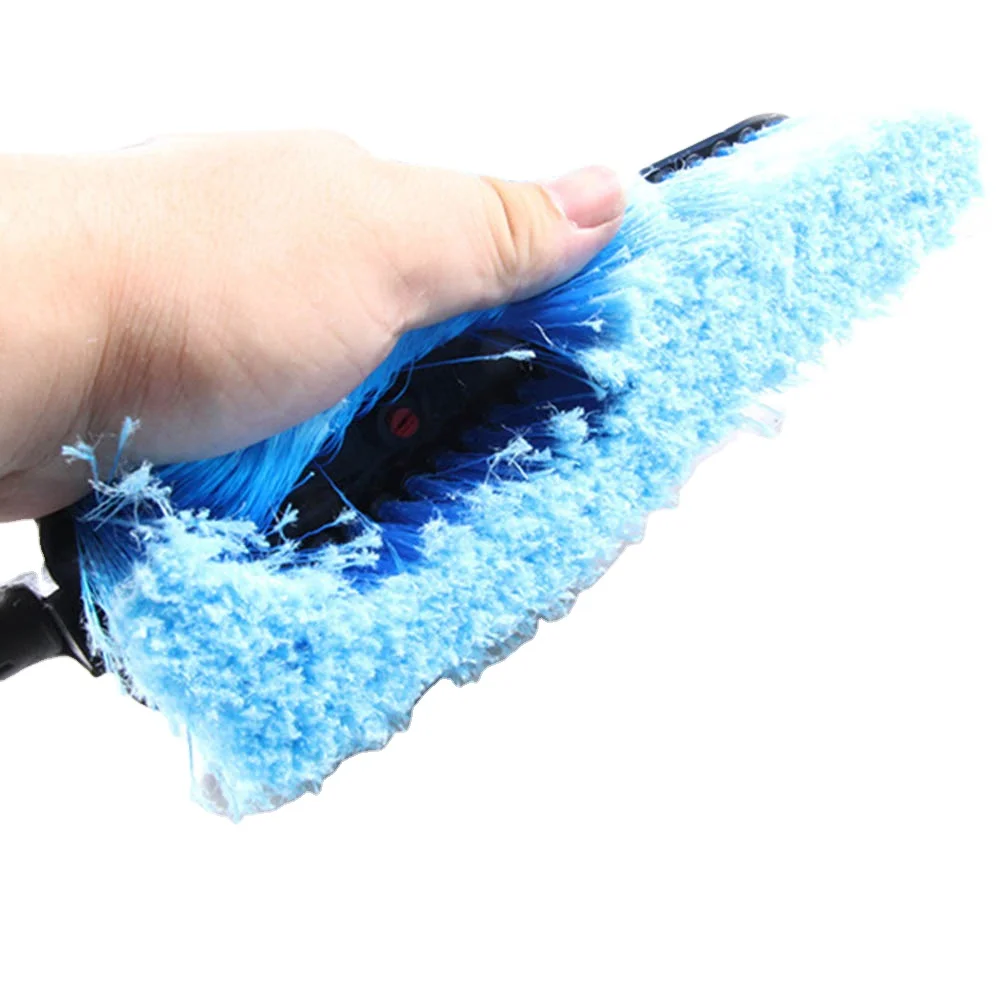 Foam Bottle with Long Handle Soft Hair Water Spray Mop for Dust Removal Car Cleaning and Washing-Effective Cleaning Brushes