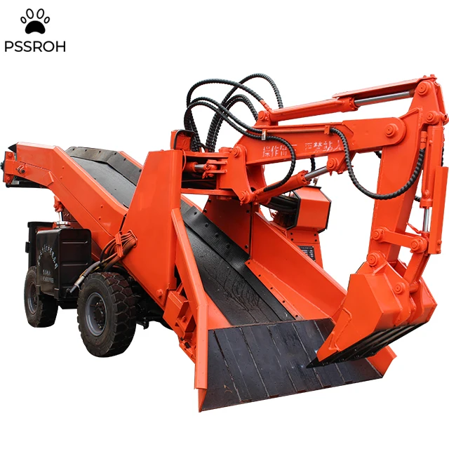 Peru market tunnel mucking loader/hydraulic hard rock mucking machine/mine mucking loader underground